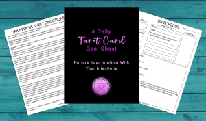 soul bitch daily tarot card worksheet
